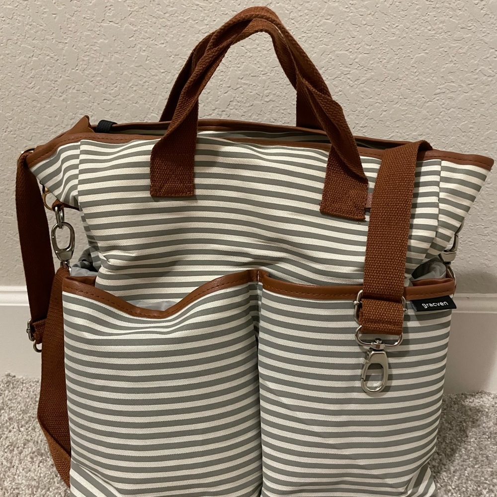 Gracven diaper tote bag